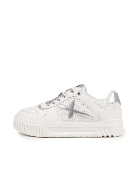 Pantofi Munich alb