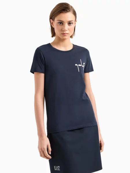 Футболка Ea7 синяя