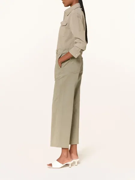 7 For All Mankind Džíny S Rovným Střihem Stovepipe Straight Ankle comfort twill military