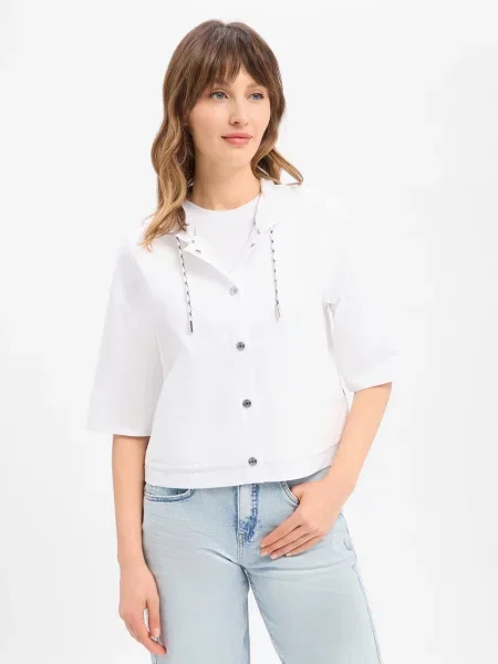 Marc Cain kurtka letnia Kobiety 36 biały