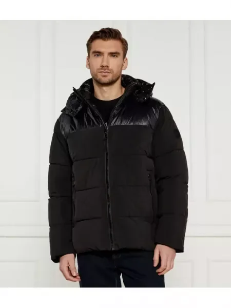 Joop! Jeans Kabát Joshas fekete