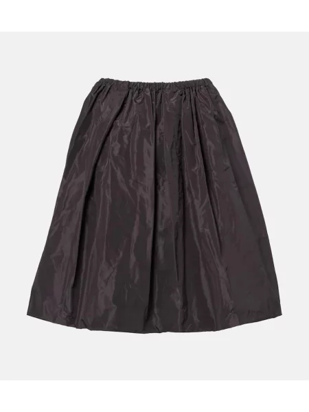Jedwabna spódnica Prada szara