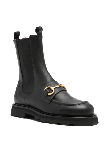 Botine chelsea Pomme D´or din piele negru