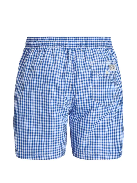 Ριγέ δερμάτινος κάλτσες Polo Ralph Lauren με κορδόνι μαύρο