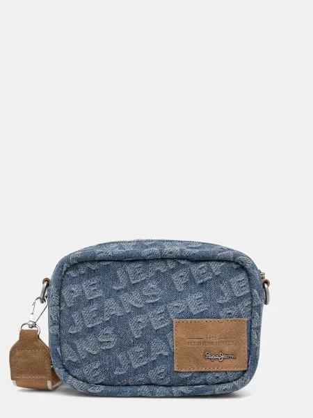Pepe Jeans torebka BRIANAE DENIM niebieski