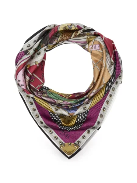 Fular Lancel de mătase violet