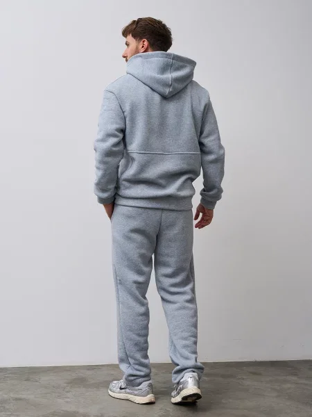 Костюмный спортивный костюм Issa Plus серый