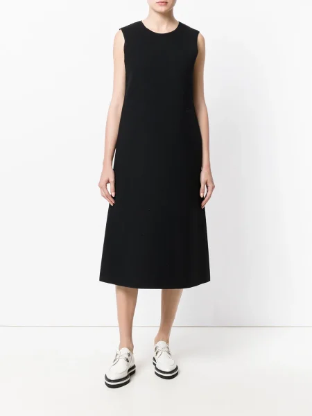 Oblekové šaty bez rukávů Comme Des Garçons Pre-owned bez rukávů černé