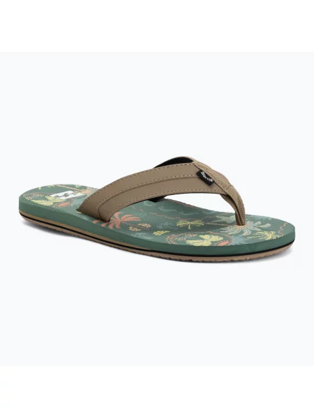 Șlapi pentru bărbați Billabong All Day Impact Print moss green verde