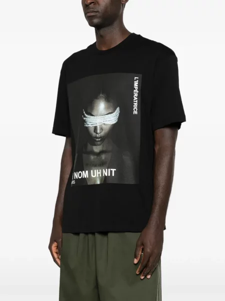 Tricou Ih Nom Uh Nit cu imagine negru
