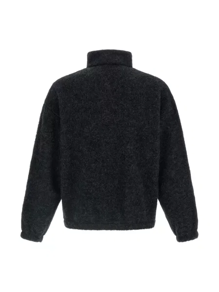 Bluza rozpinana Jil Sander wełniana szara