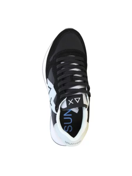 Sneakersy Sun68 skórzane czarne