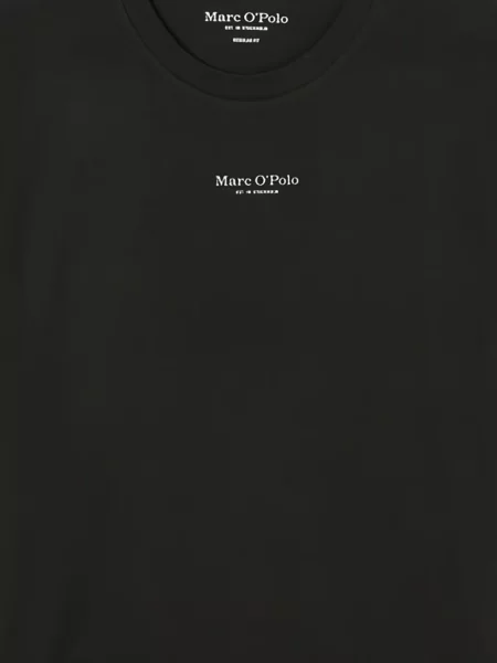 Tricou polo Marc O'polo cu imagine negru