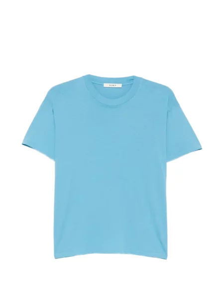 Tricou 6397 cu decolteu rotund albastru
