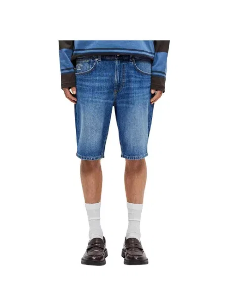 Džínové šortky Pepe Jeans modré