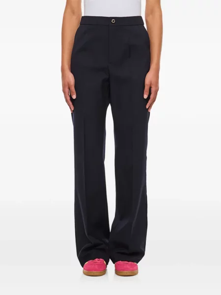 Pantaloni Moncler albastru