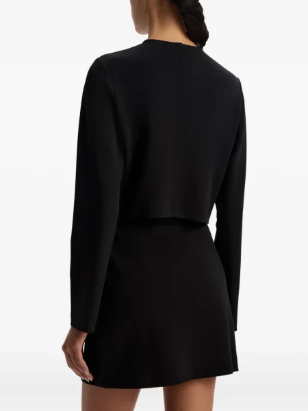 Lung top 12 Storeez negru