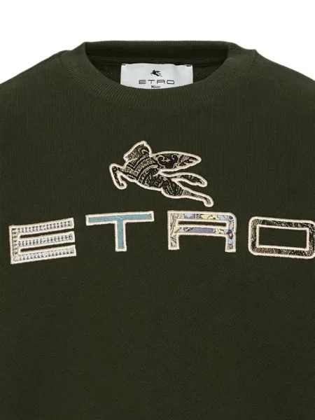 Sweter dziecięcy Etro zielony