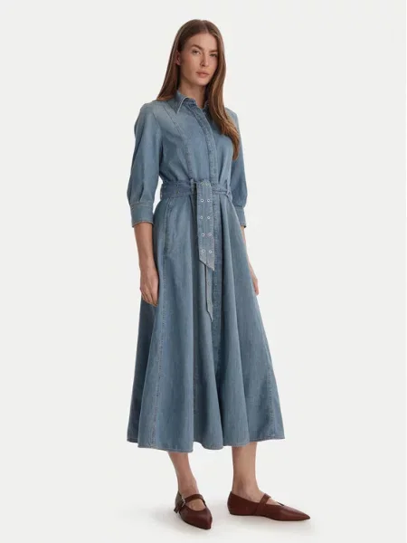 Marella Jeans obleka Giambo modra