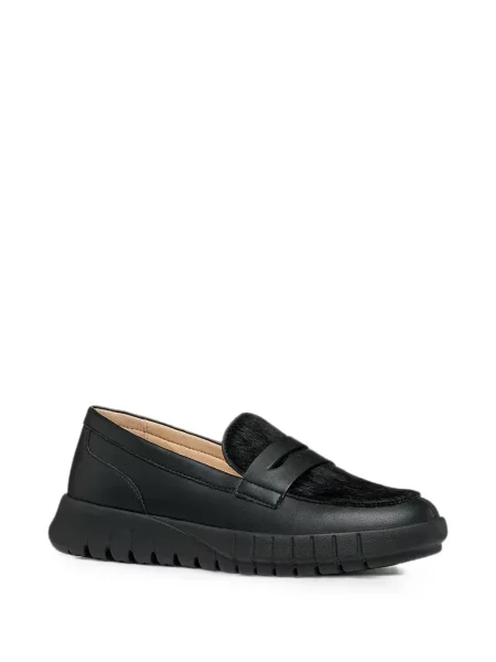 Pantofi loafer Geox negru