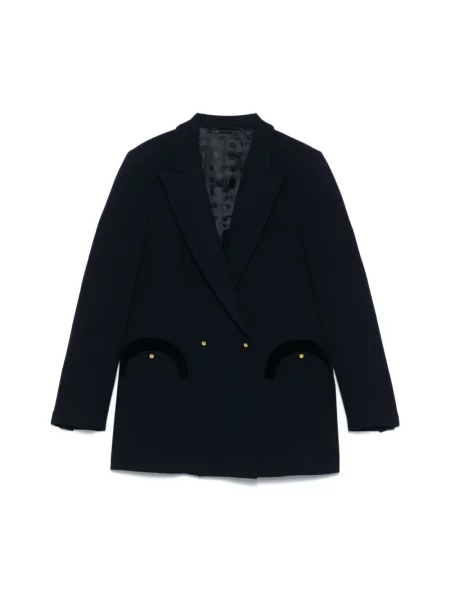 Aksamitna marynarka Blazé Milano elegancka niebieska
