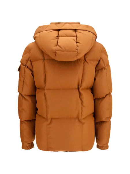 Matlasat geacă Moncler maro