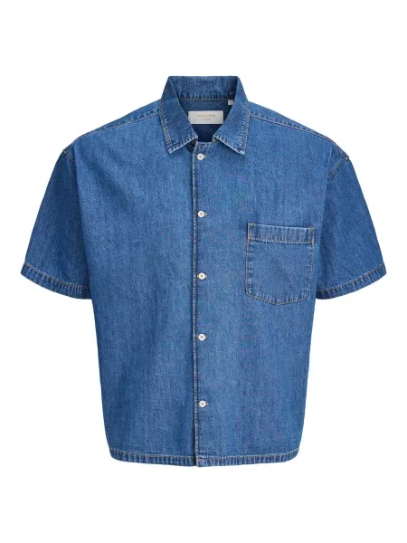 JACK & JONES Cămașă JJORGAUSTIN denim albastru