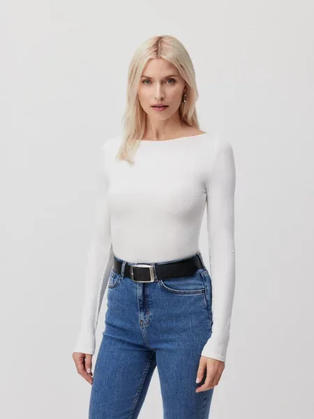 LeGer by Lena Gercke Rövid body Adena' fehér