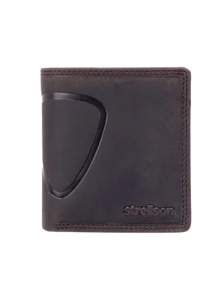 Μικρό Πορτοφόλι Ανδρικό Strellson Billfold Q7 Dark Brown καφέ