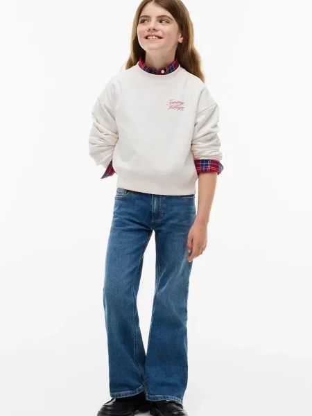 Суитчър Tommy Hilfiger бяло