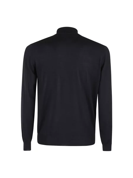 Sweter Filippo De Laurentiis wełniany niebieski