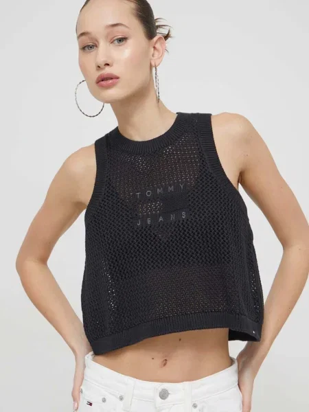 Maiou Tommy Jeans alb