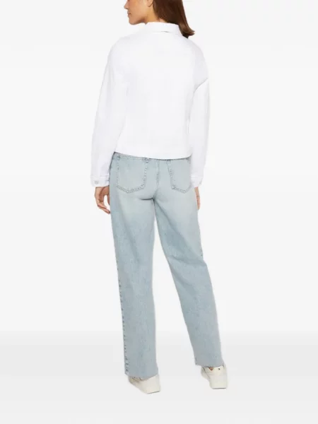 Geacă de blugi Tommy Hilfiger alb
