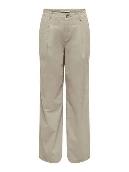 ONLY Pantaloni cutați ONLBiana' bej