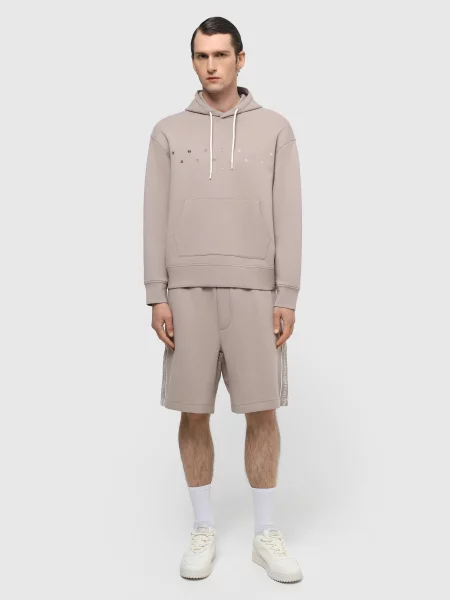 Худі Emporio Armani бежевий