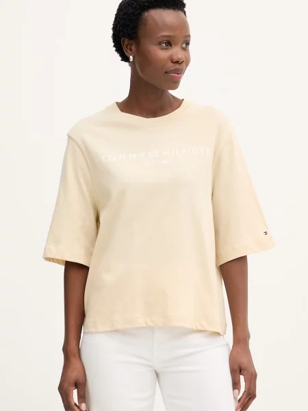 Tommy Hilfiger T-Shirt beżowy