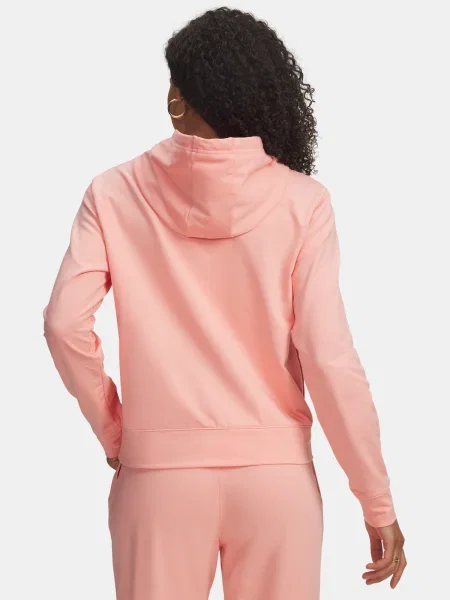 Geacă Under Armour din material terry roz