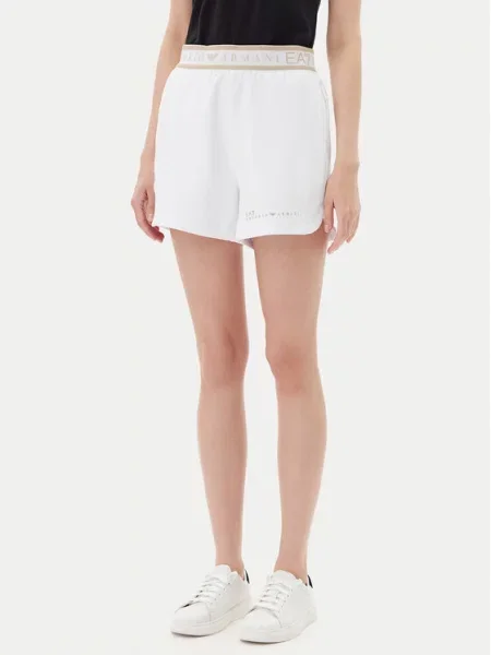 Emporio Armani Sportiniai šortai balta