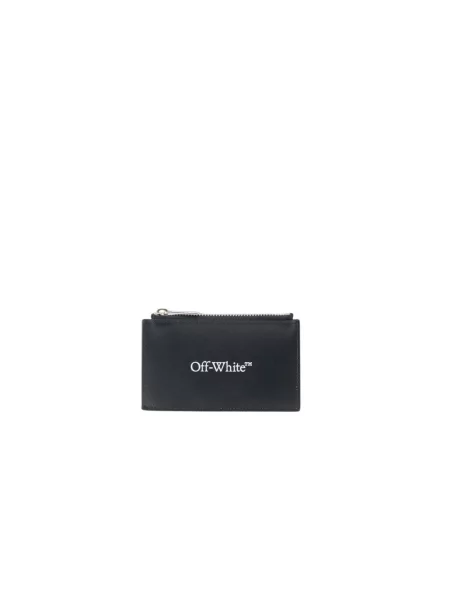 Portfel Off-white skórzany biały