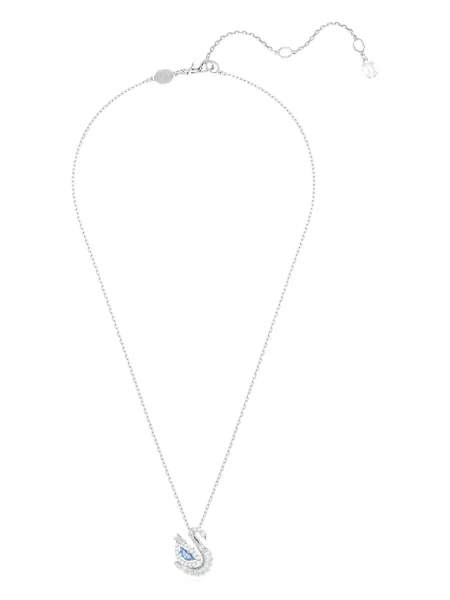 Colier Swarovski de cristal argintiu
