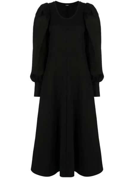 Sukienka Goen.j dzwony garniturowa czarna