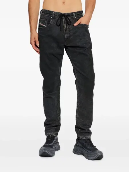 Blugi Diesel Krooley cu cordon negru