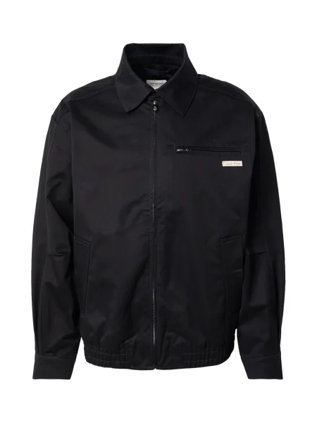 Calvin Klein Jeans Geacă de primăvară-toamnă negru