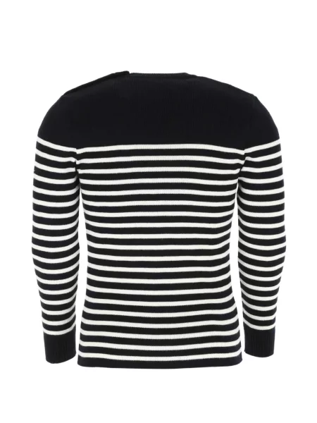 Pulover Saint James cu dungi albastru