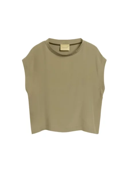 Koszulka Momoni bez rękawów zielona