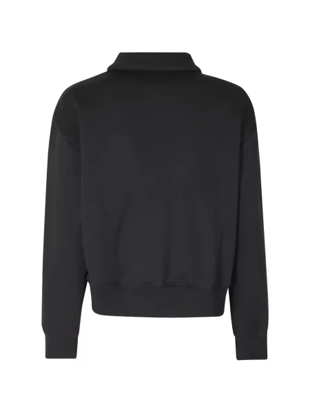 Lung top Woc negru