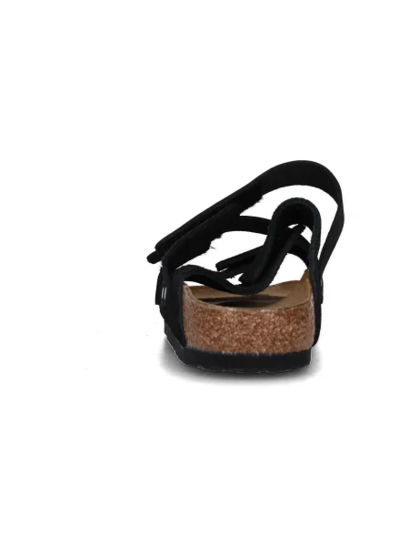 Sneakers Birkenstock Uji Nubuck Leather/Suede Black EUR 37 negru