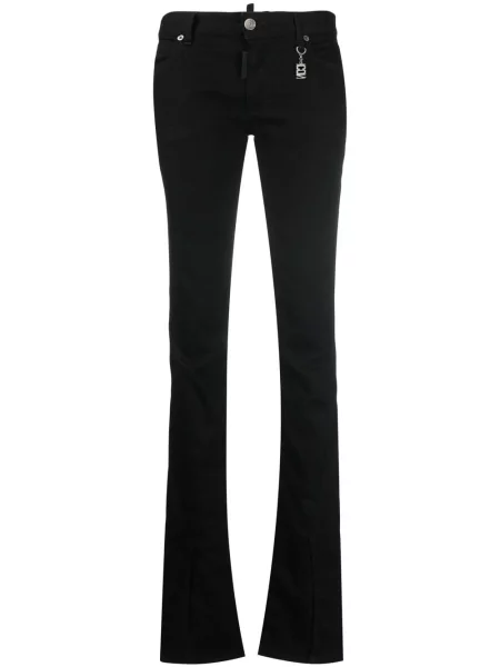 Blugi evazați Dsquared2 evazate negru