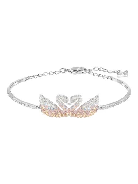 Bransoletka Swarovski szara