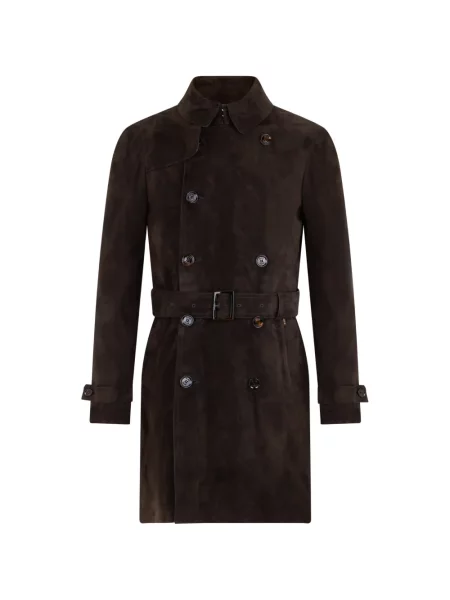 Trenci Moorer din piele maro